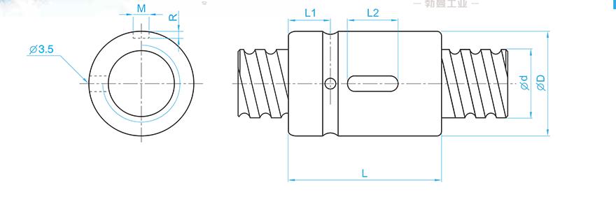 TBI SCI02510-4 tbi滚珠丝杆型号规格